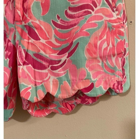 Lilly Pulitzer Buttercup Shorts in Love Bird Pattern Size 0‎ - Picture 4 of 8